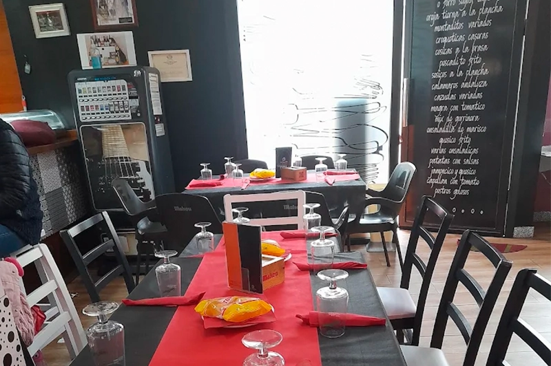 Interior de La Cocinilla de los Totoni